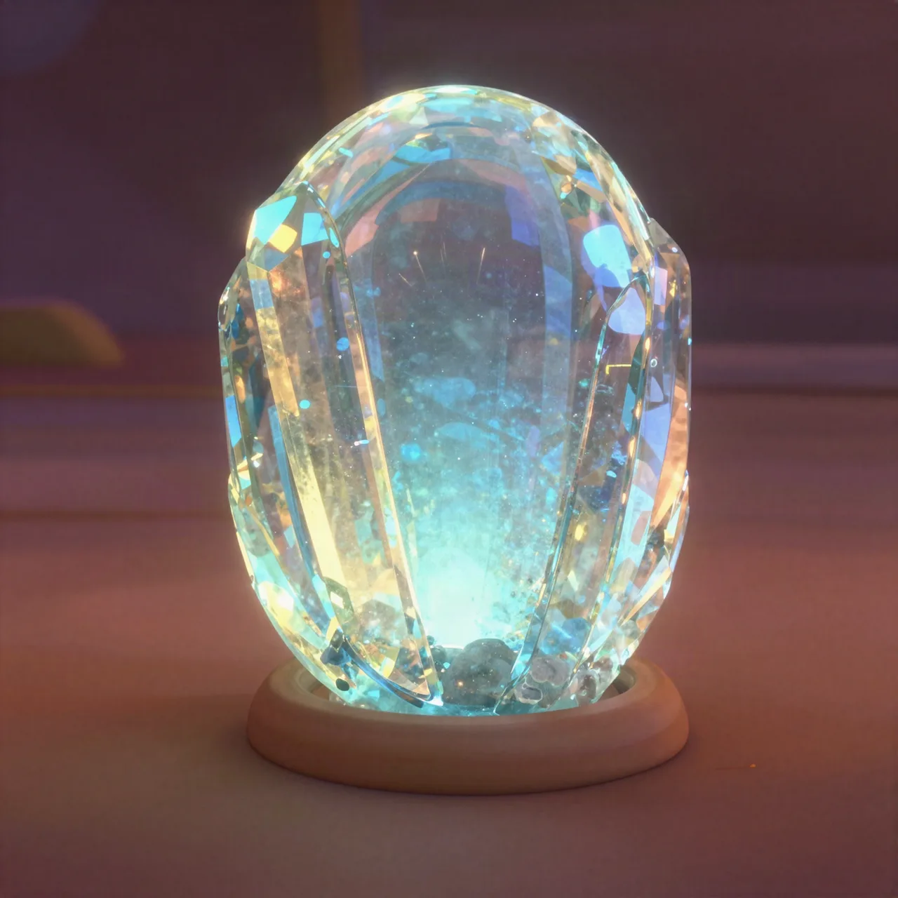 Kristallverstärktes Glas