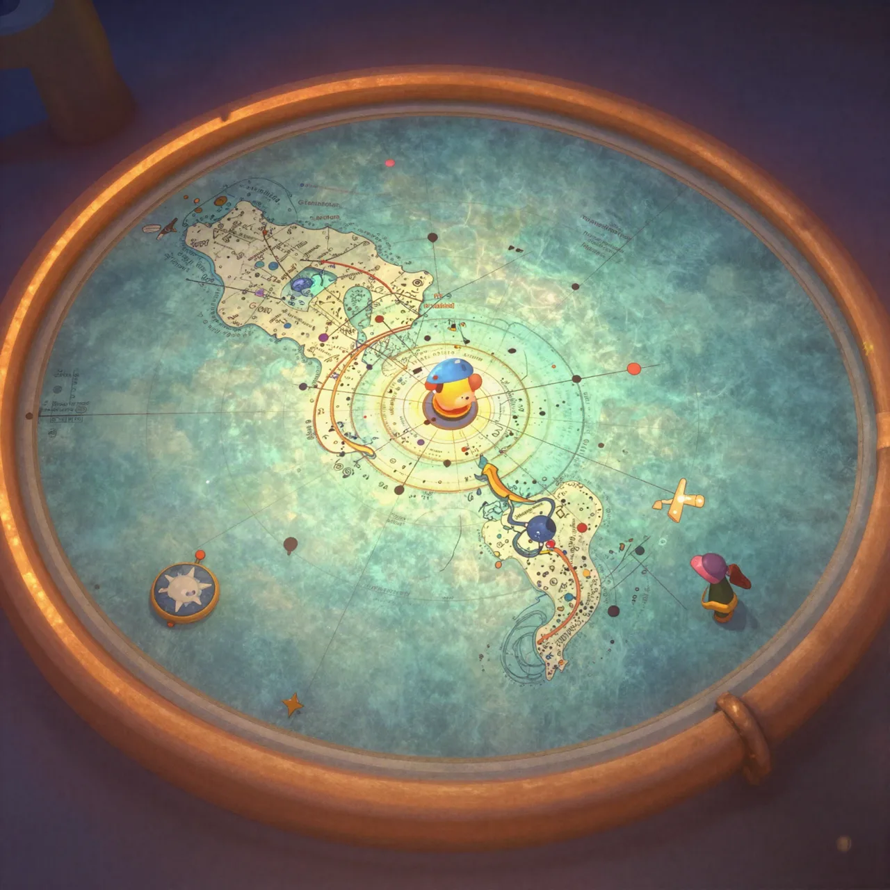Navigator's Star Chart of Orion Starchaser