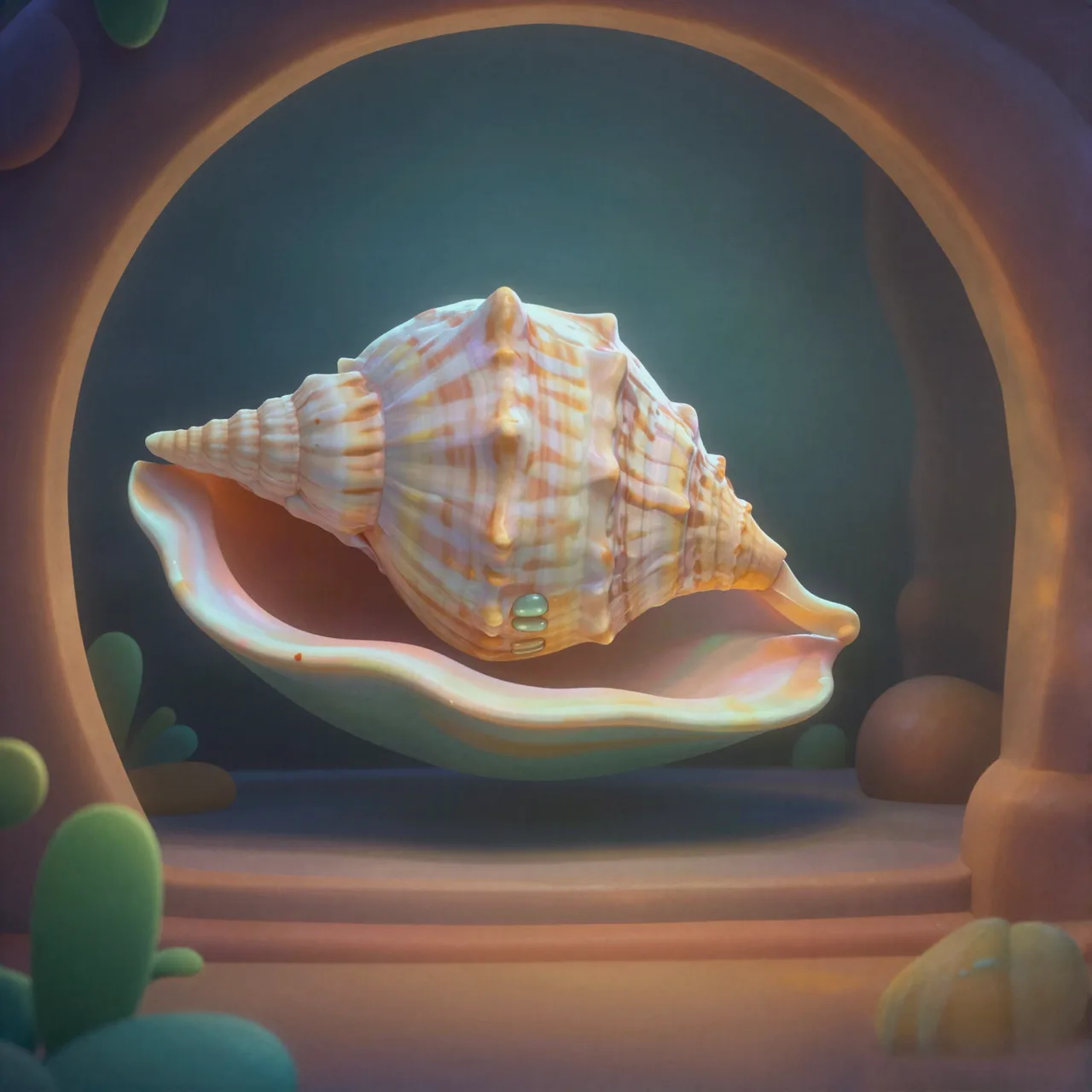 Muschel der Nereids