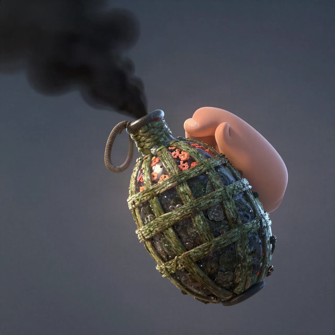 Ink-Cloud Grenade of the Coral Guard