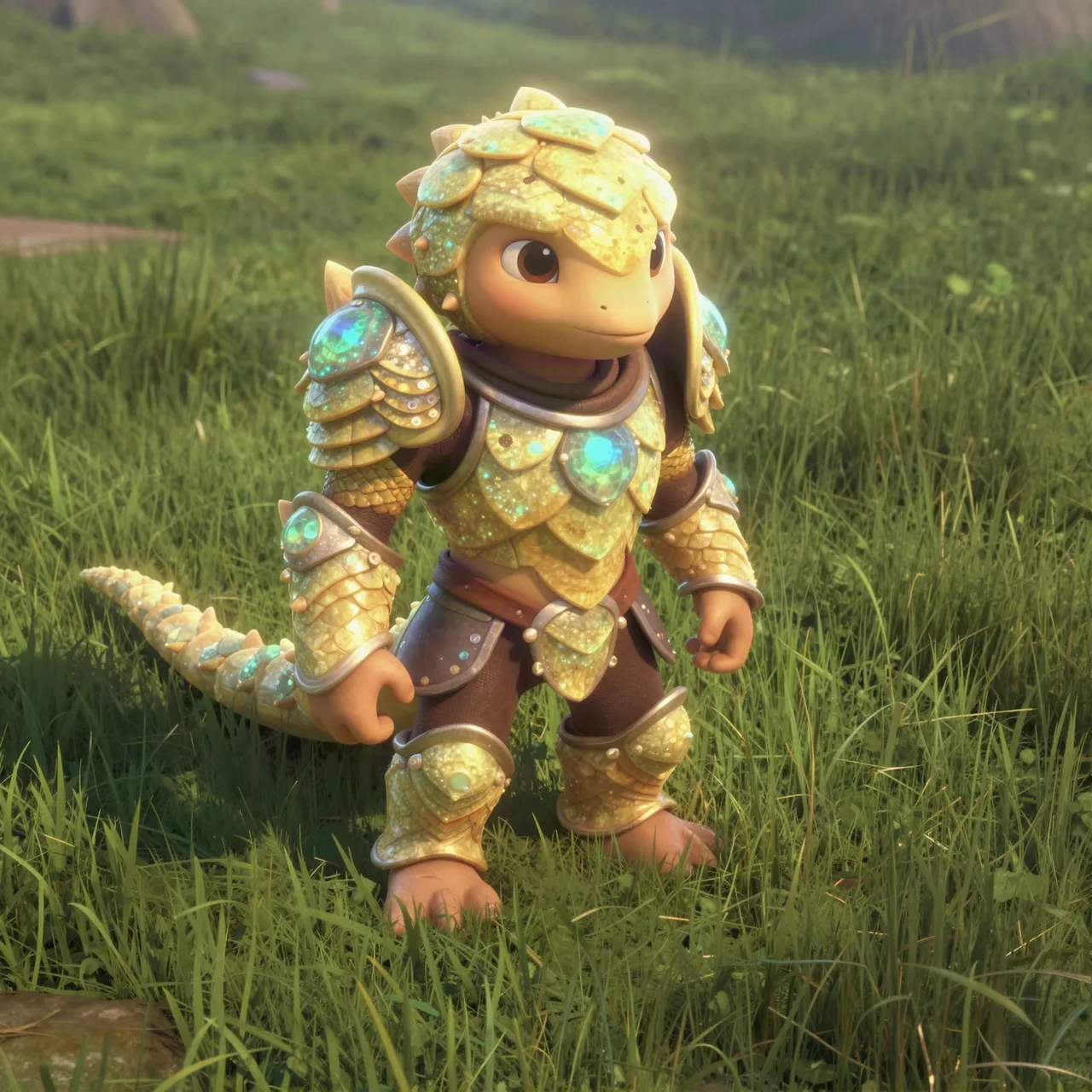 The Thornscale Armor of the Plains Guard