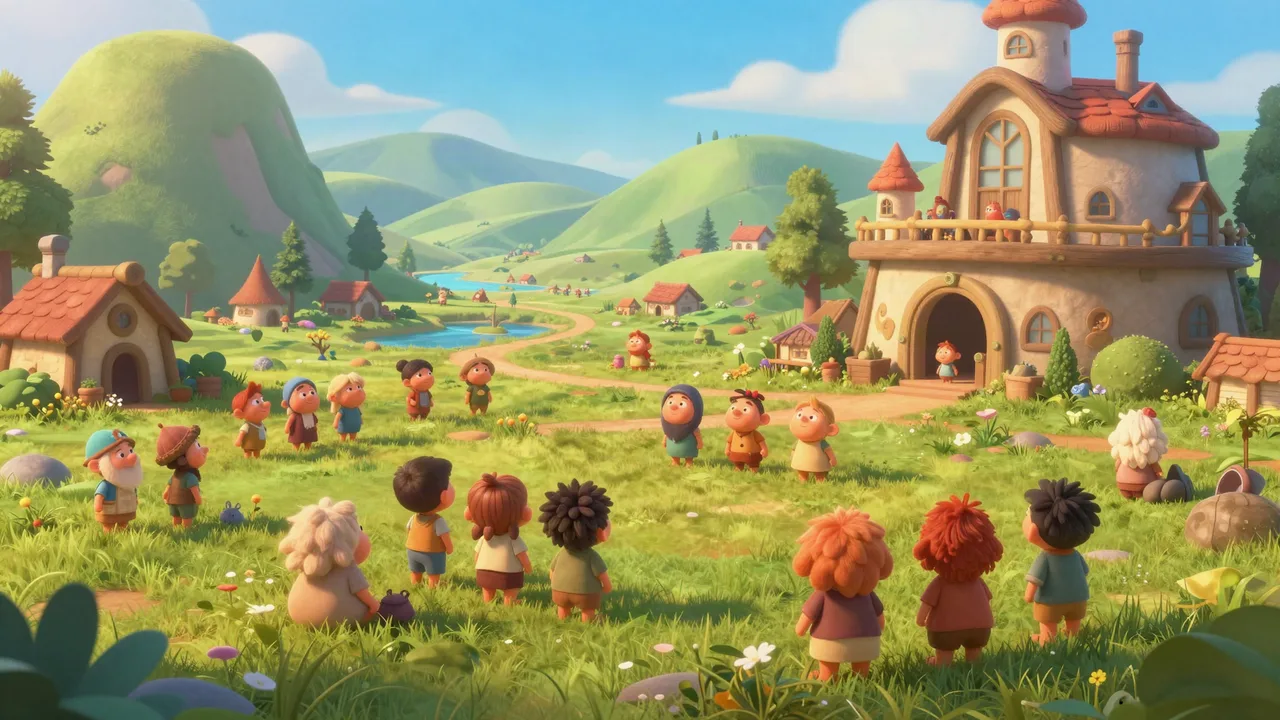 Halflings - The Peaceful Younger Race Banner