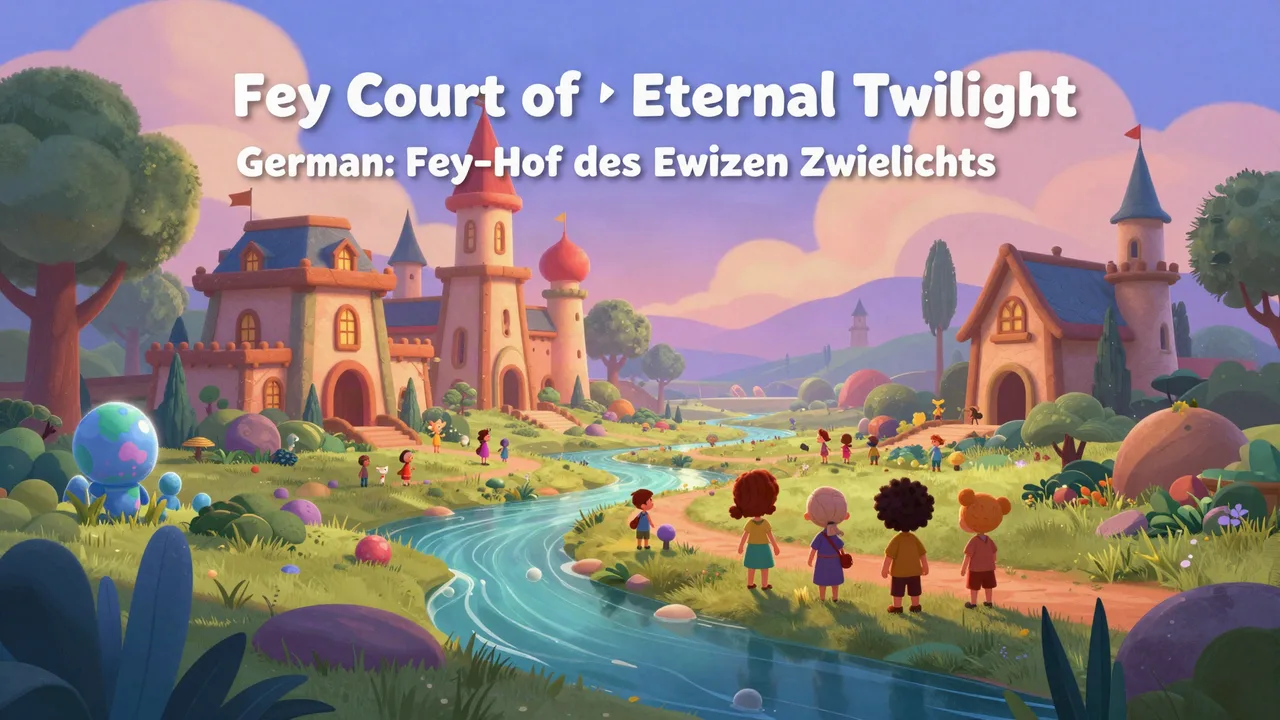The Fey / Fey Court of the Eternal Twilight Banner
