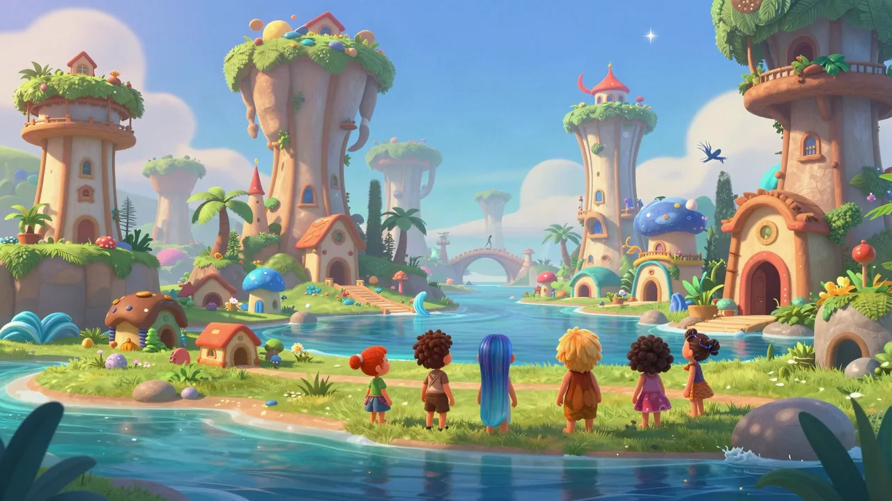 THE ISLANDERS OF THE SHIMMERING ISLES Banner
