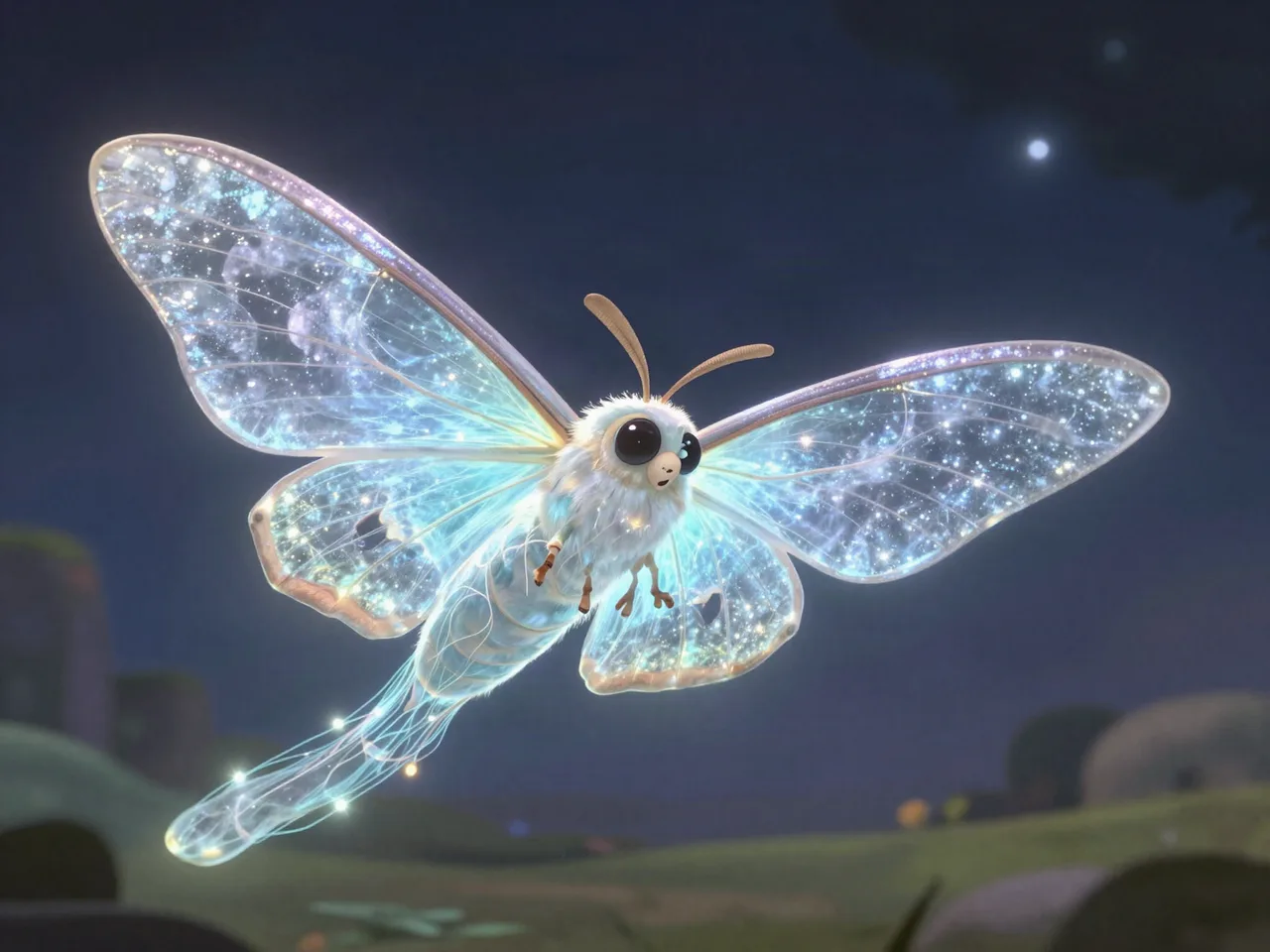 Sky Silk Moth