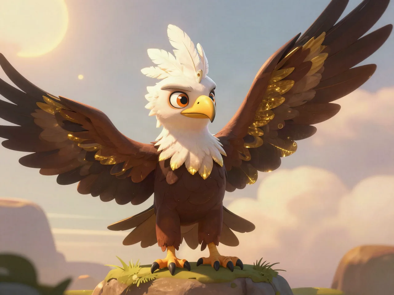 Majestätischer Adler