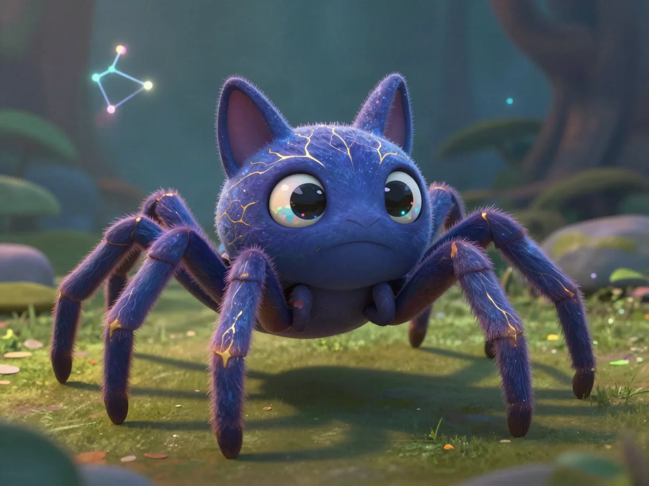 Arkanweb-Spinne