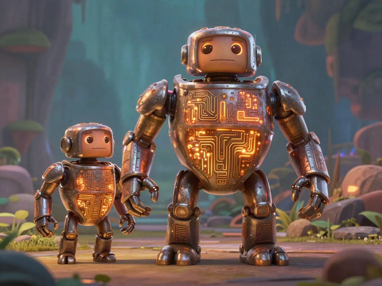Angetriebene Golems