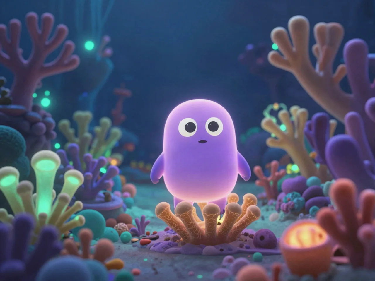 Glow-Coral Polyp