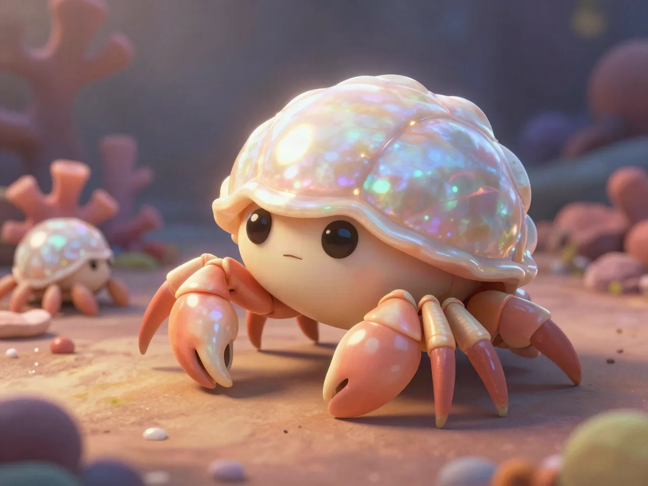 Pearl-Crab