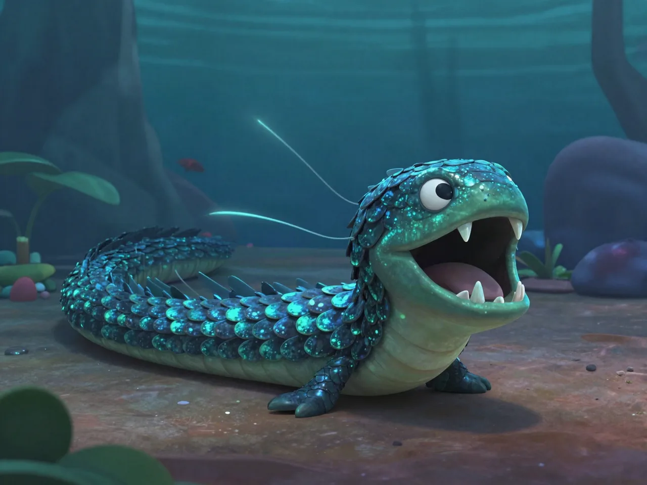 Pressure-Scaled Eel