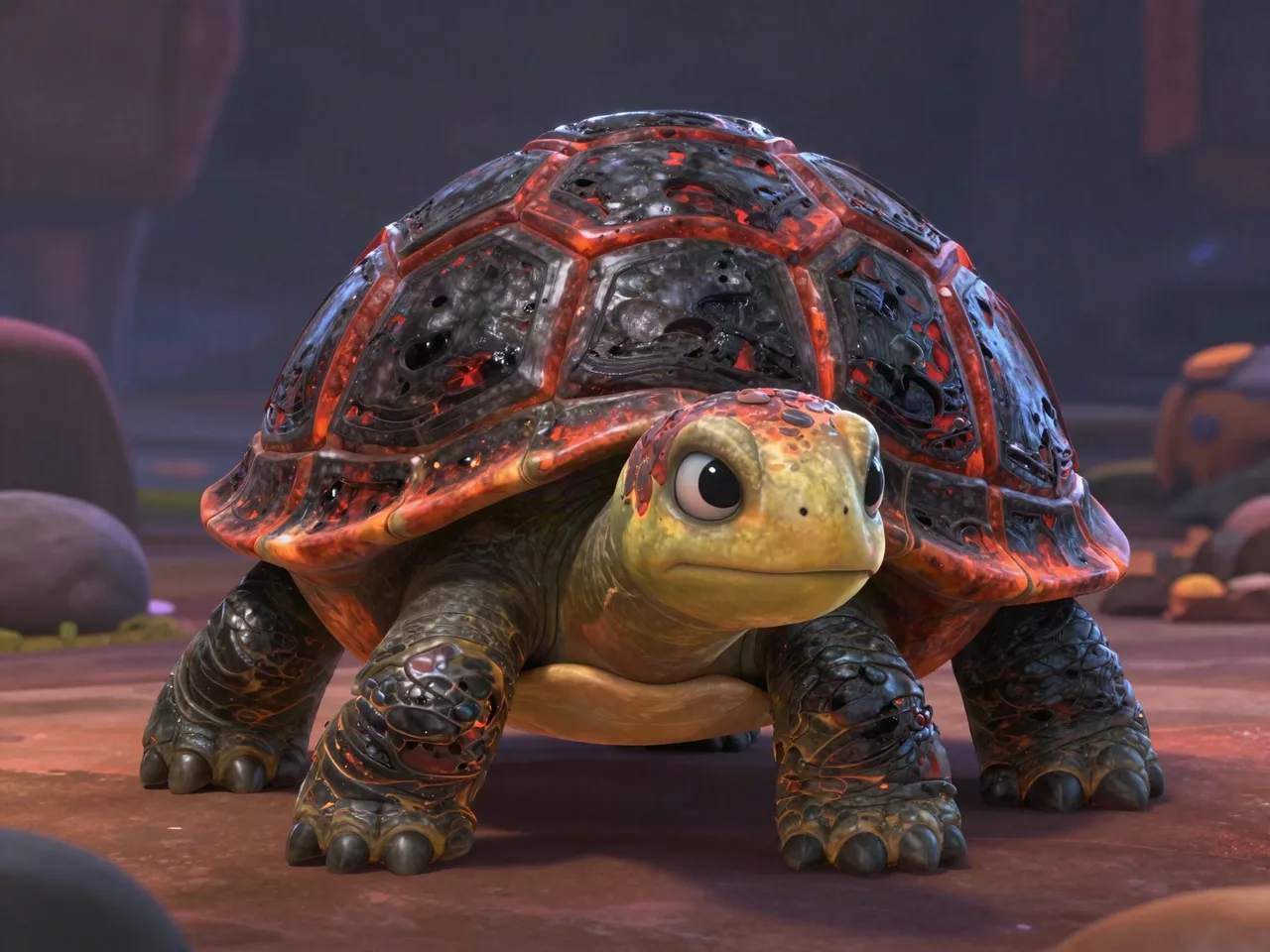 Lava-Turtle