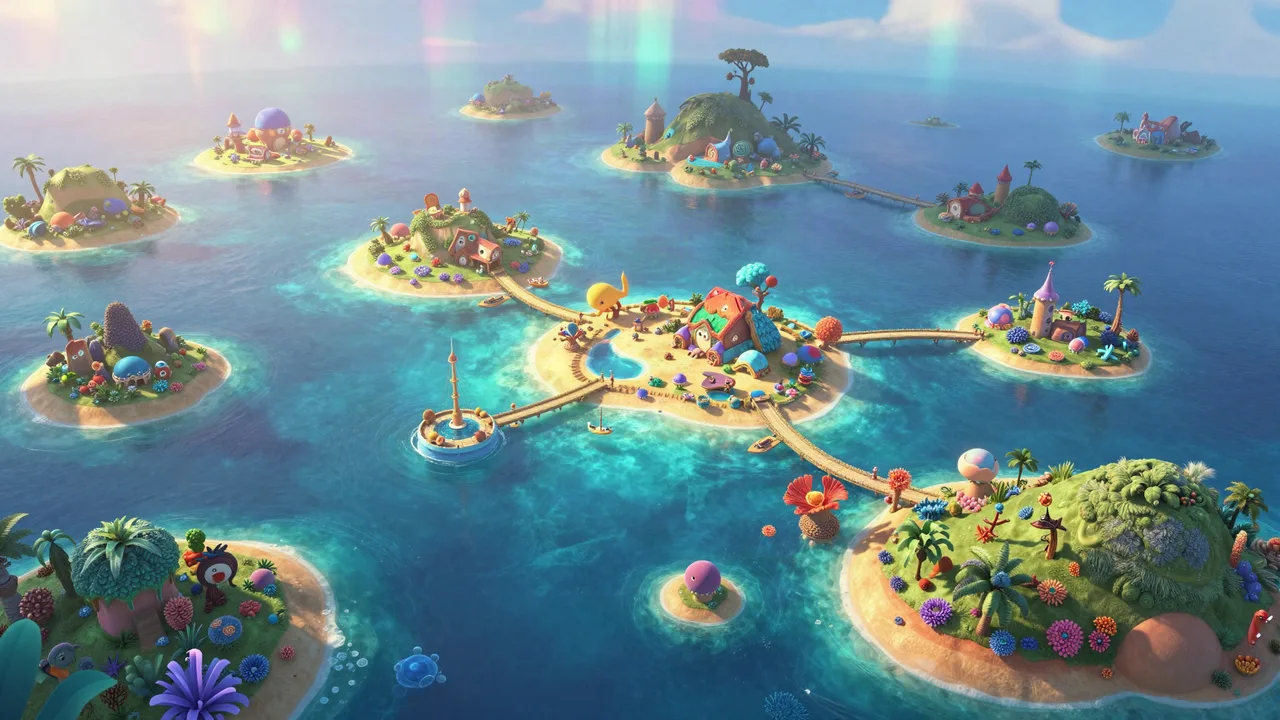 Shimmering Isles Panorama