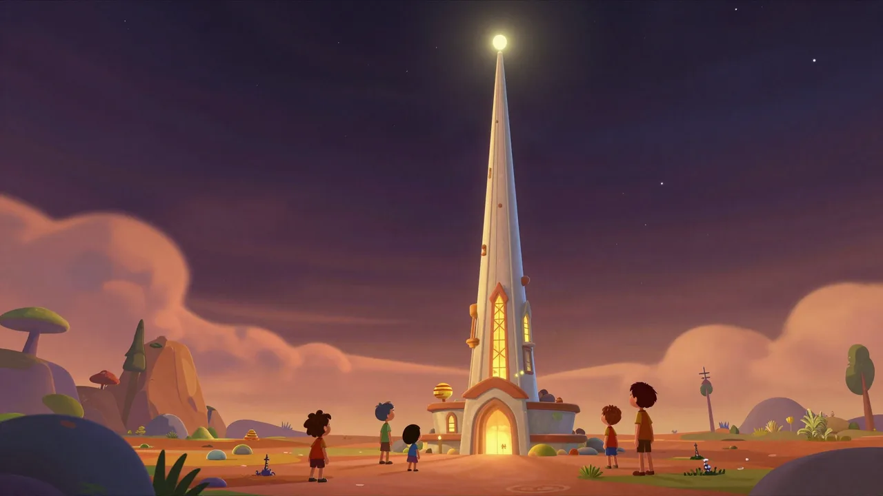 The Star-Navigator's Spire Panorama