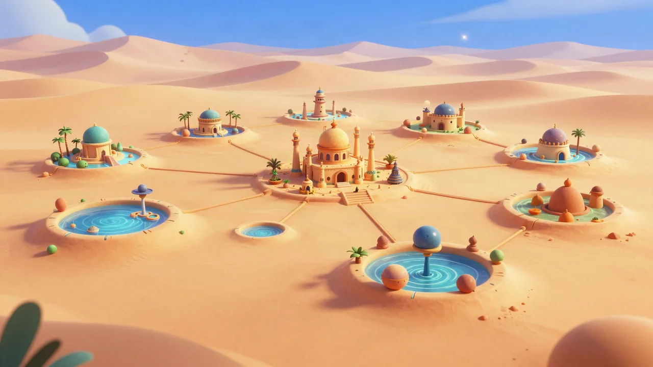 Die Madrassa-Khanate Panorama
