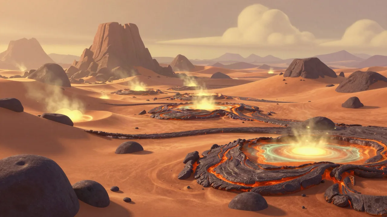 The Ashen Barrens Panorama