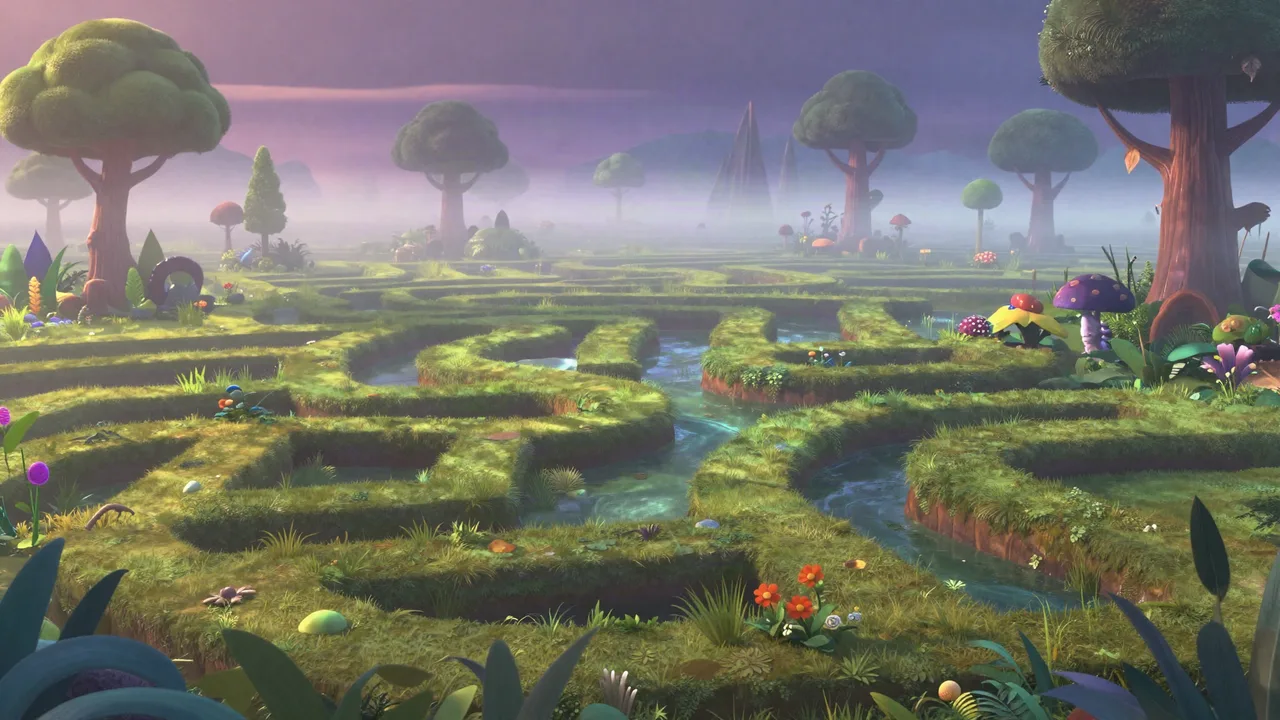 The Mist-Shrouded Marshes Panorama