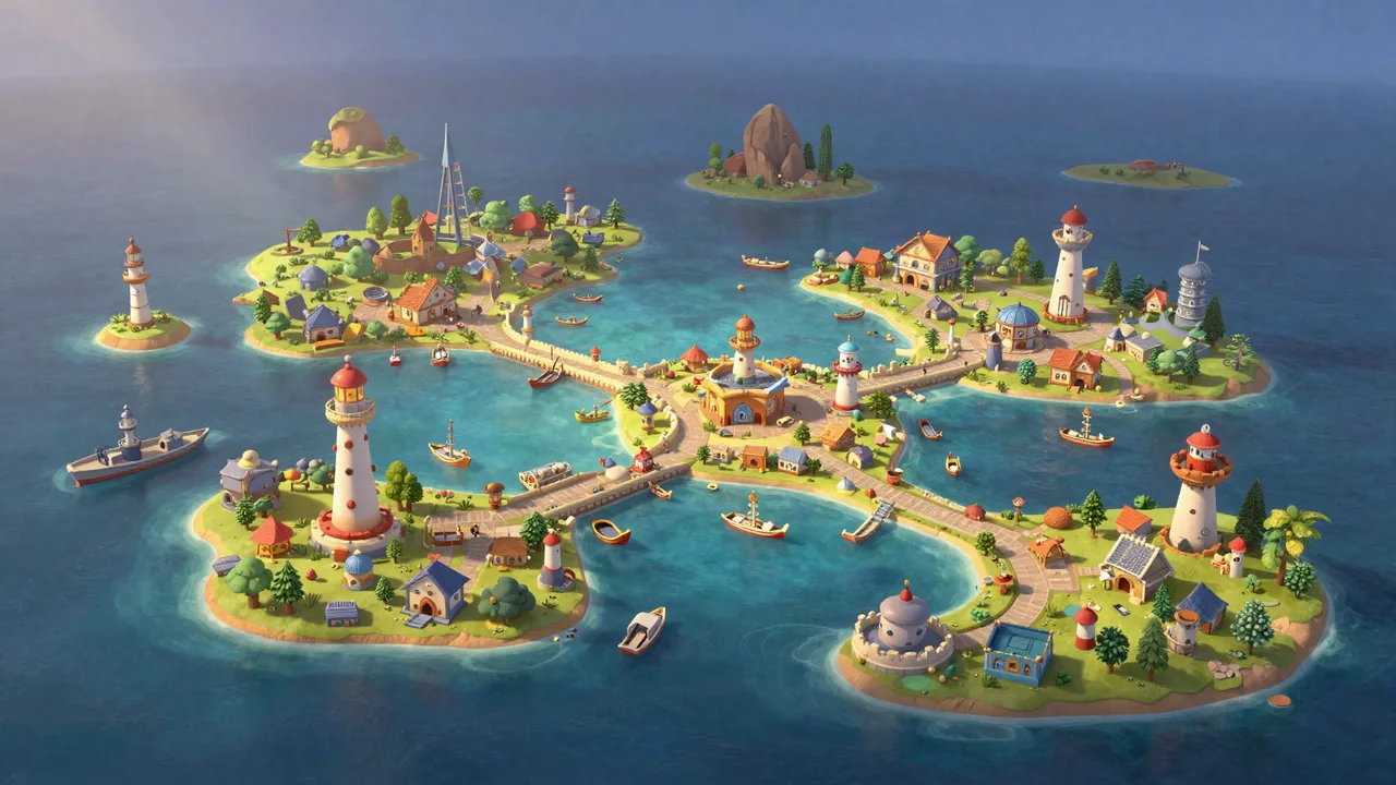 Azure Coast Ports Panorama