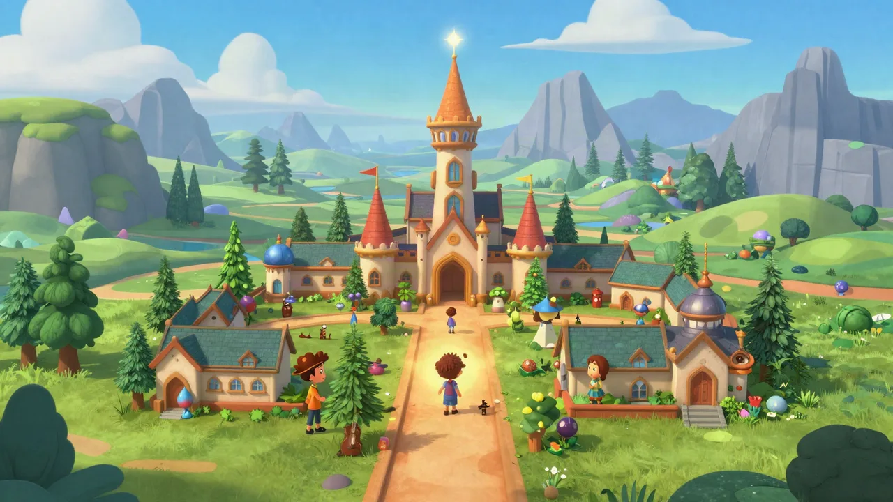 Crystalvale Academy Panorama