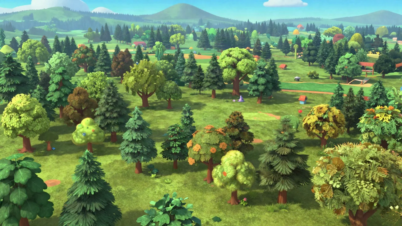 Temperate Forests Panorama