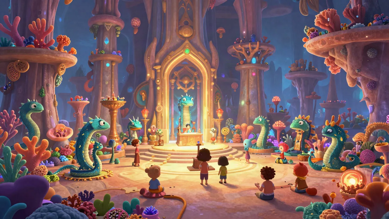 Coral-Throne Panorama