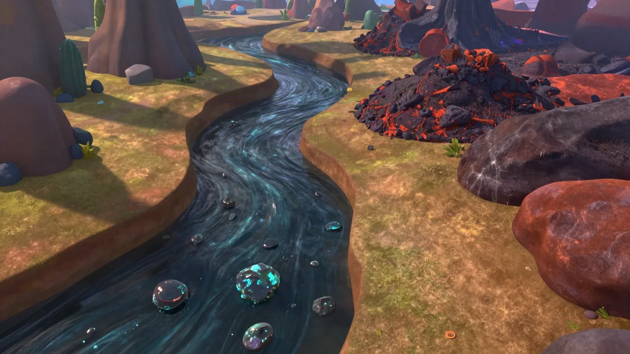 Obsidianfluss Panorama