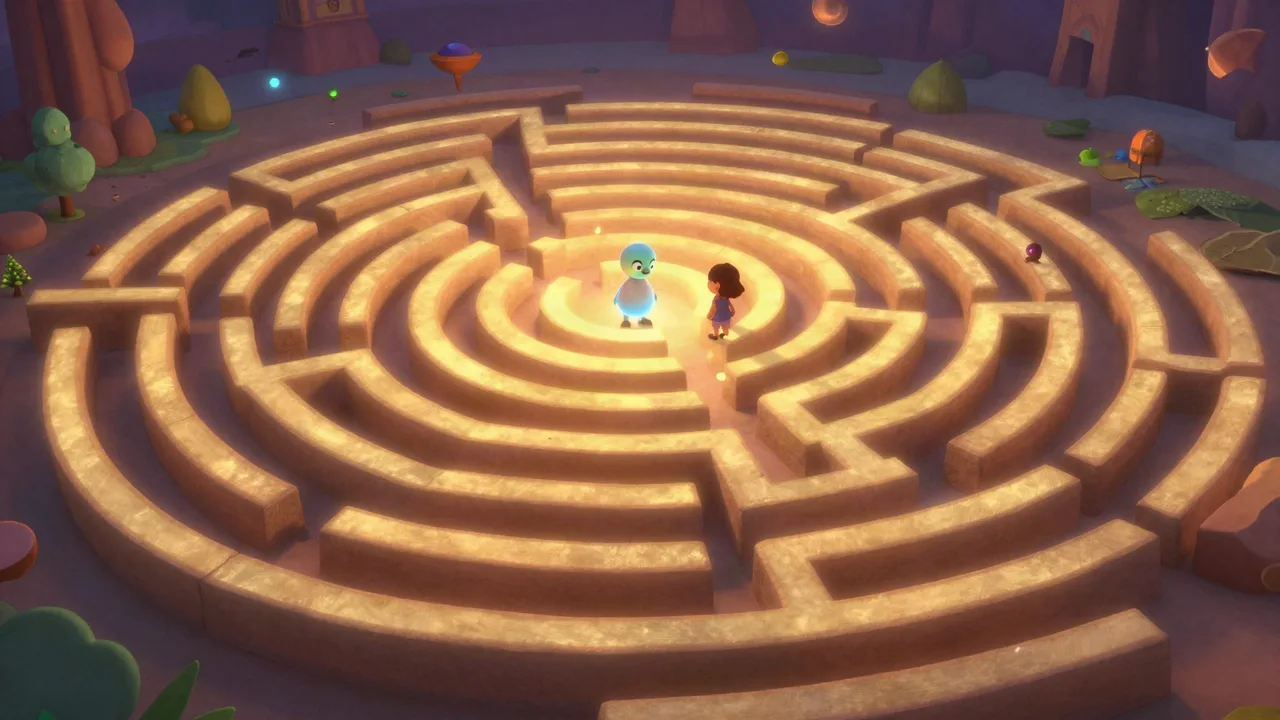 The Labyrinth of Thought Panorama