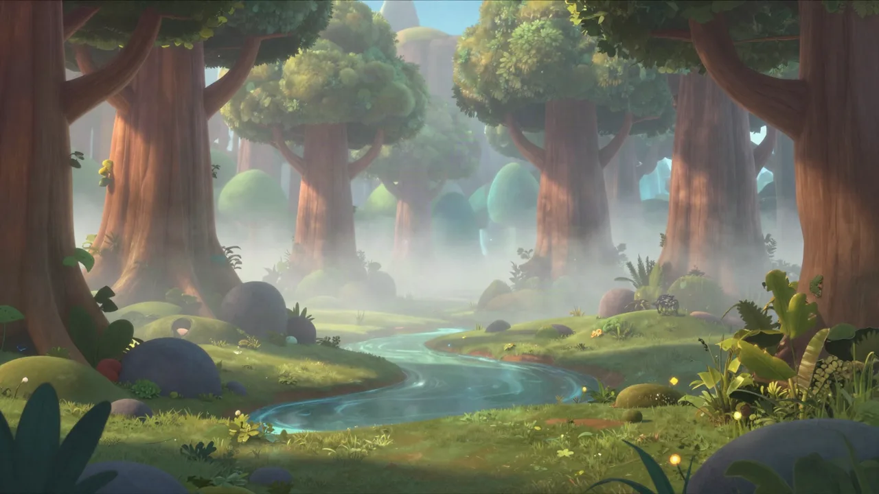 Misthollow Grove Panorama