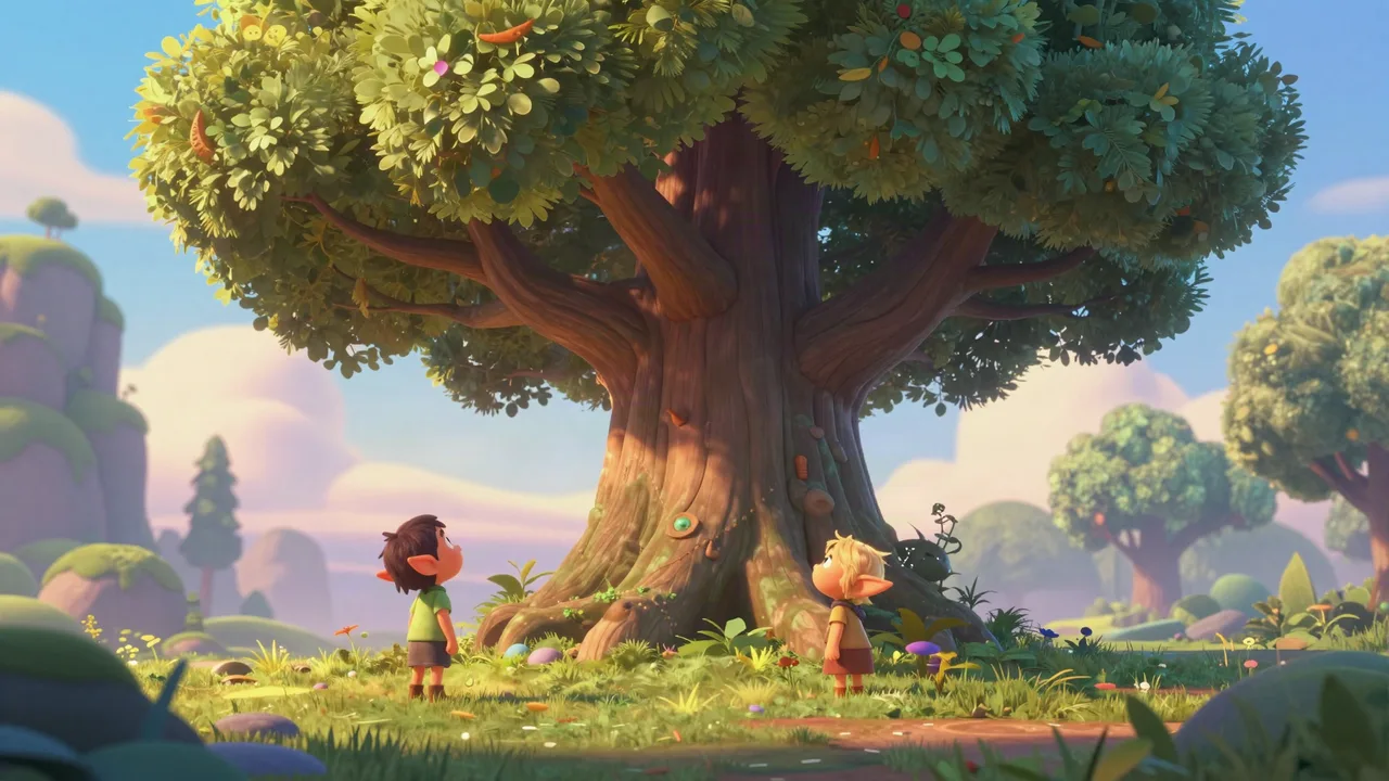 The Great Oak Panorama