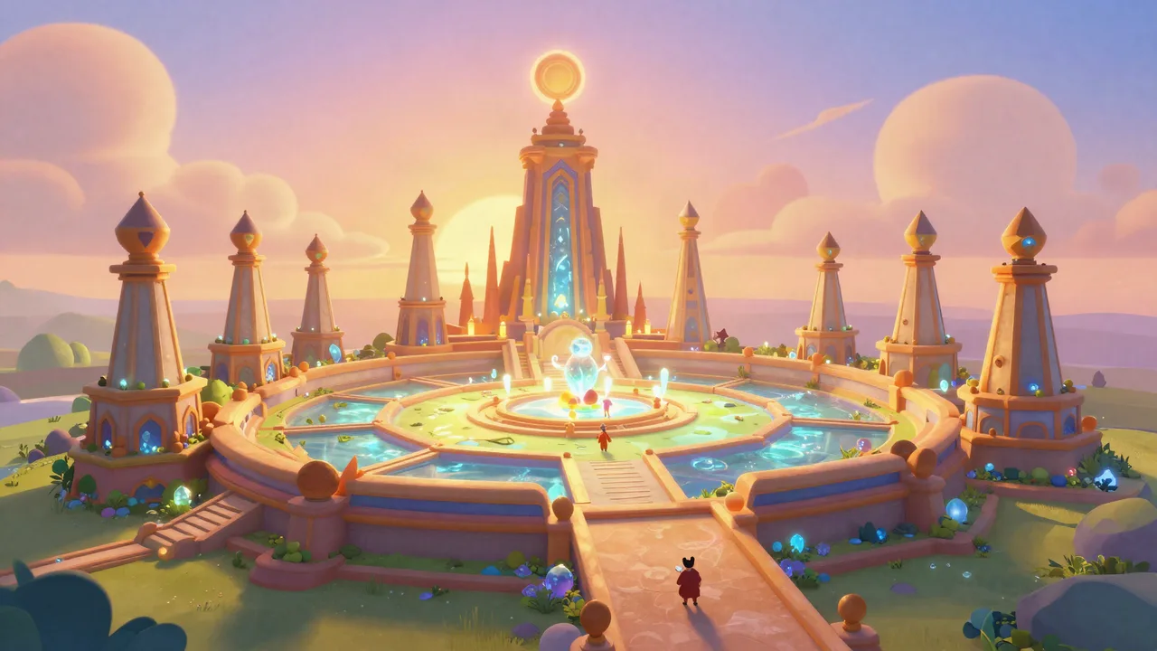 Temple of the First Dawn Panorama