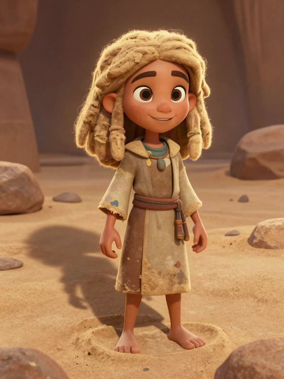 ANKhesenamUN DUST-CHILD Portrait