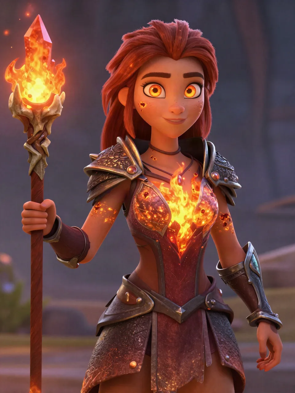 ARIA FLAMEHEART Porträt