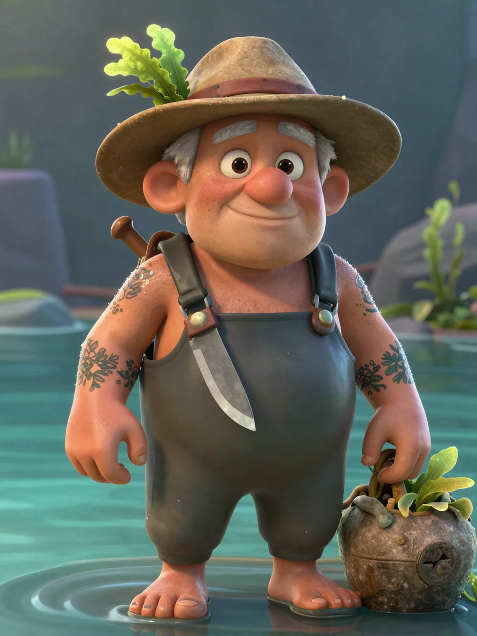 BARNABUS "BARNACLE" GREENTHUMB Portrait