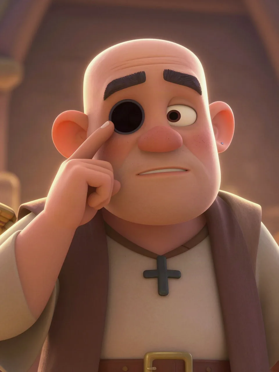 BEGGAR KING ONE-EYED JACK Portrait