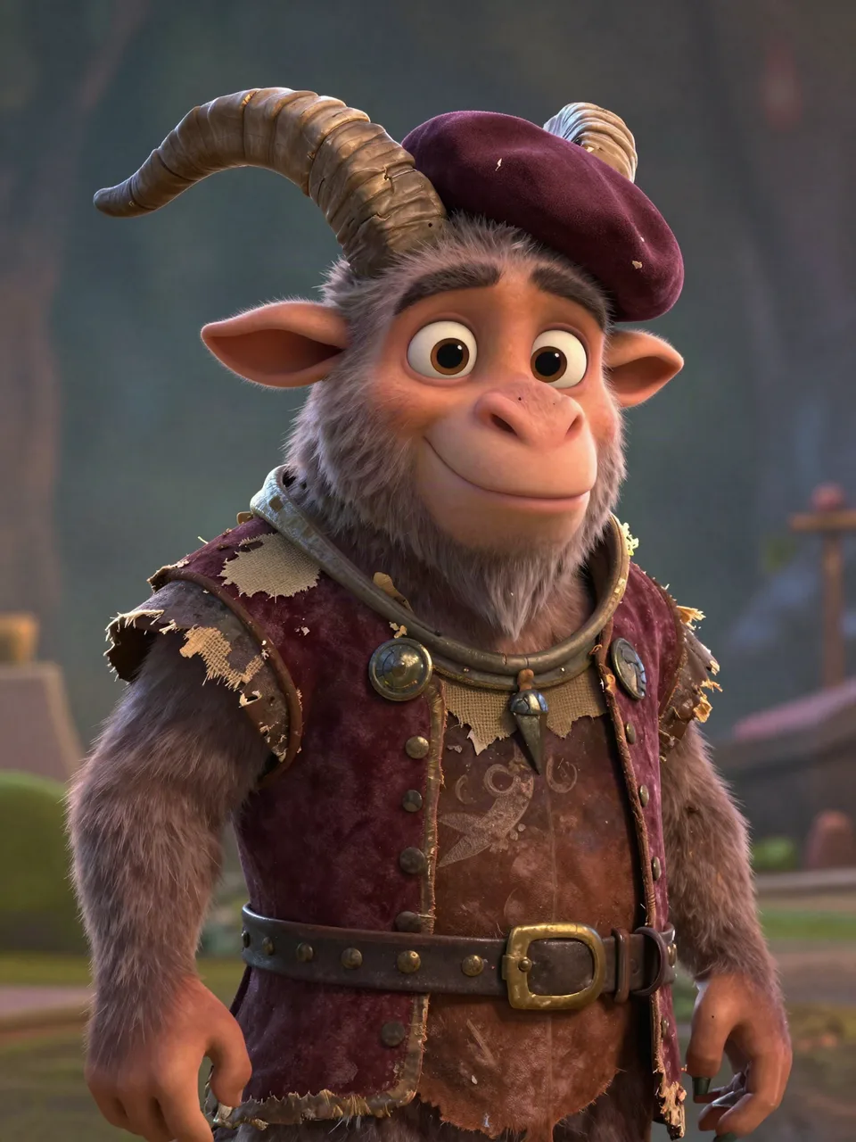 BRAMBLETHORN GRUMBLEHOOF Portrait