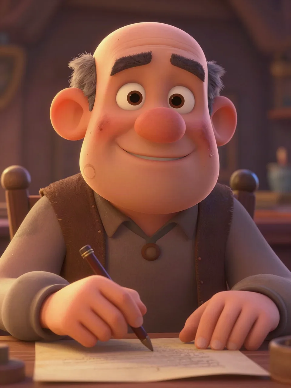 WAX WENDELL Portrait