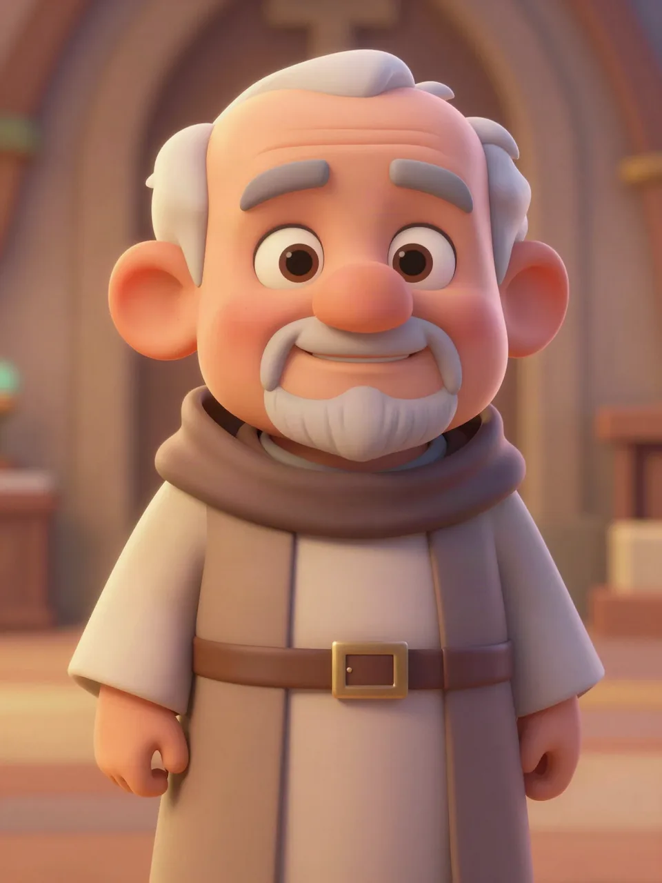CHAPEL PRIEST FATHER SMALL Portrait