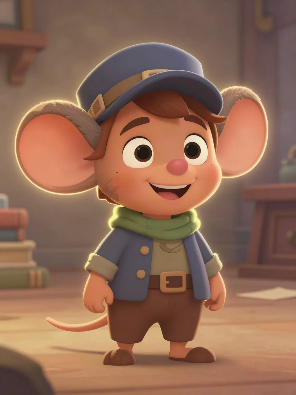 CHILD THIEF LITTLE MOUSE Portrait