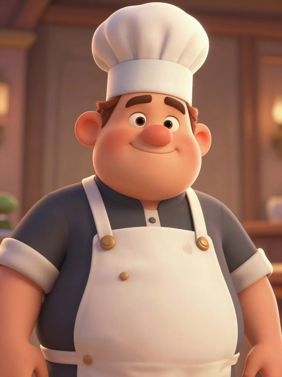 CHEF GUSTAV FLAMBE Portrait
