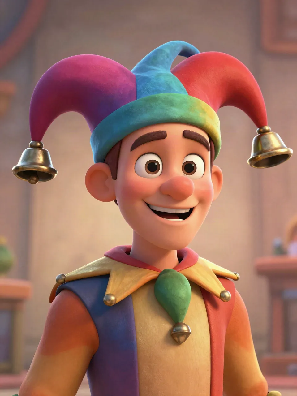 COURT FOOL JESTER JINGLE Portrait