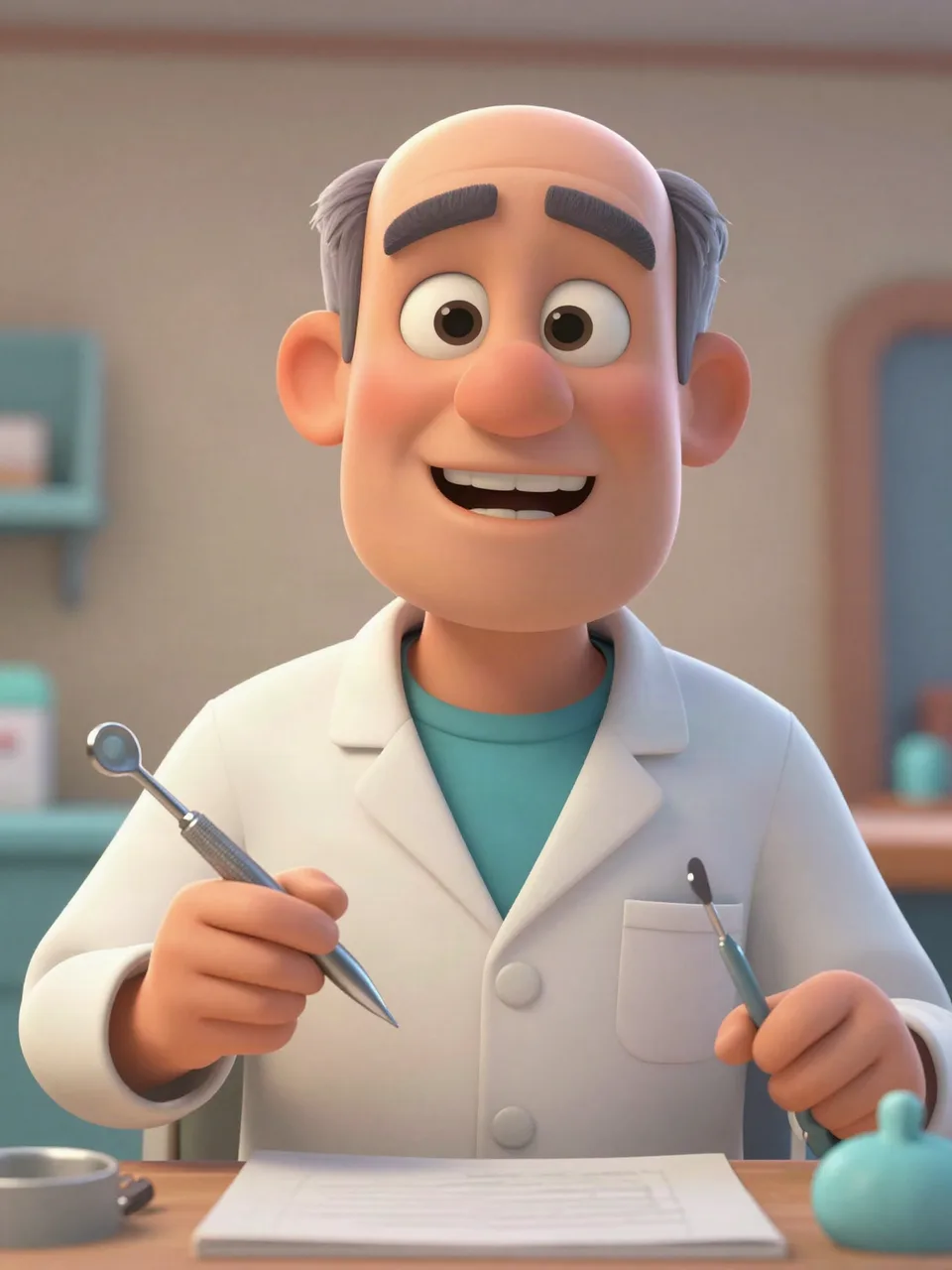 DENTIST TOOTH TOM Portrait