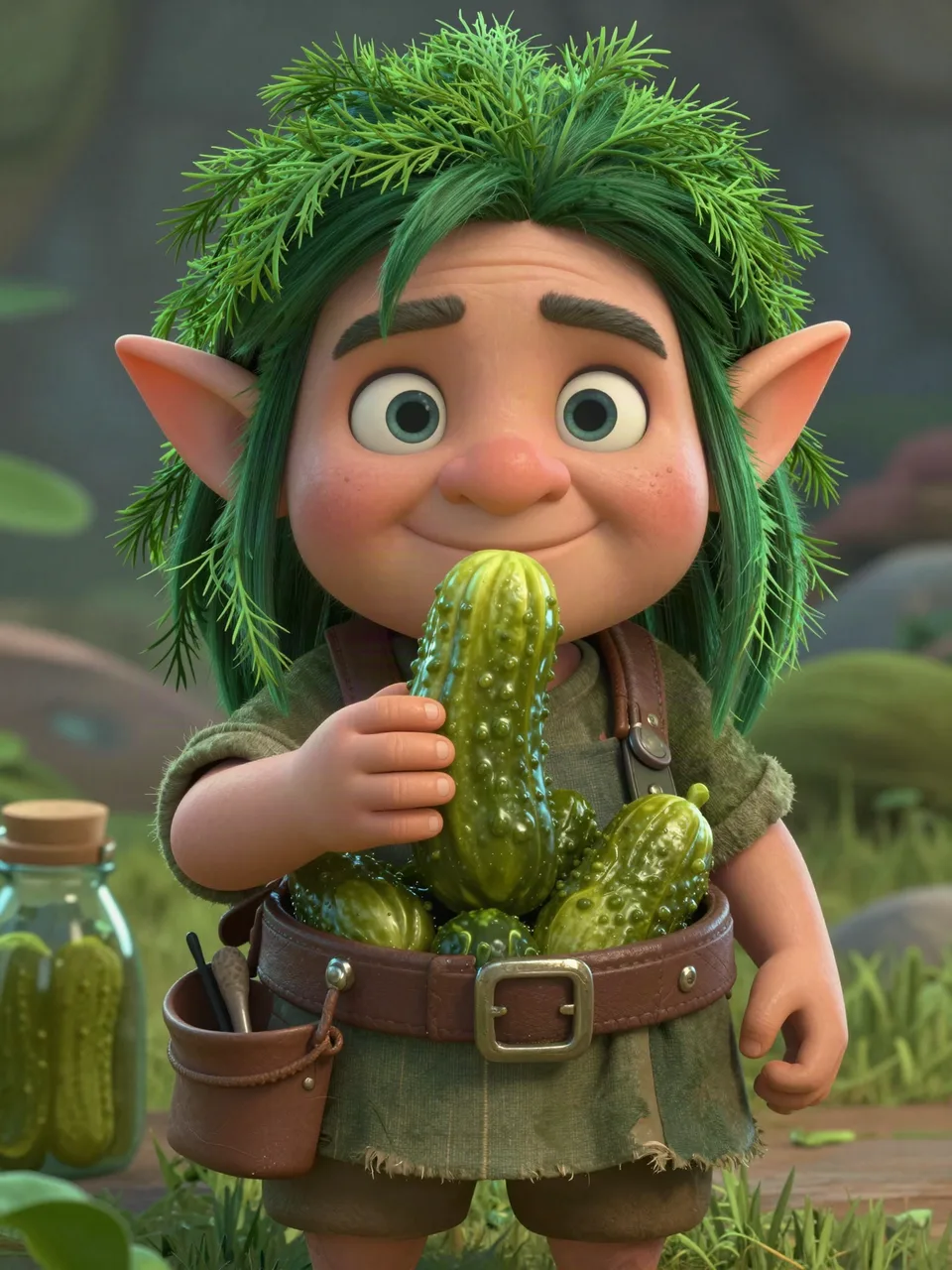 DILL PICKLEHERB Portrait