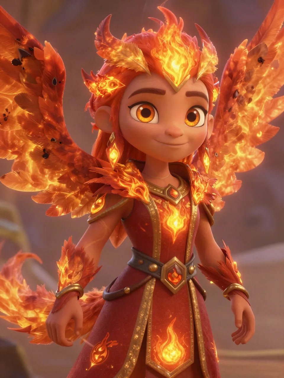 EMBER ASCHENSCHWINGE Porträt