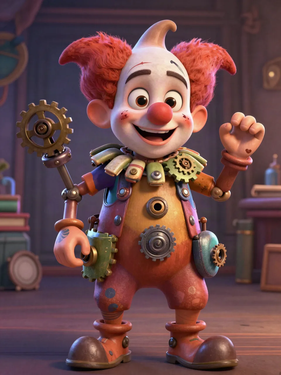 FIDGETVALVE CLOWN Porträt