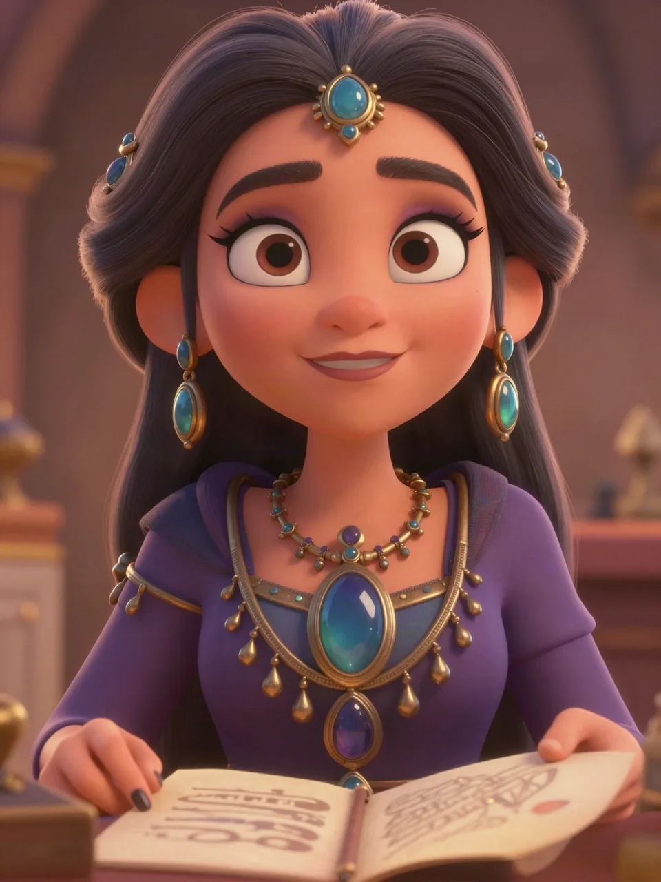 FORTUNE TELLER MADAME ZARA Portrait