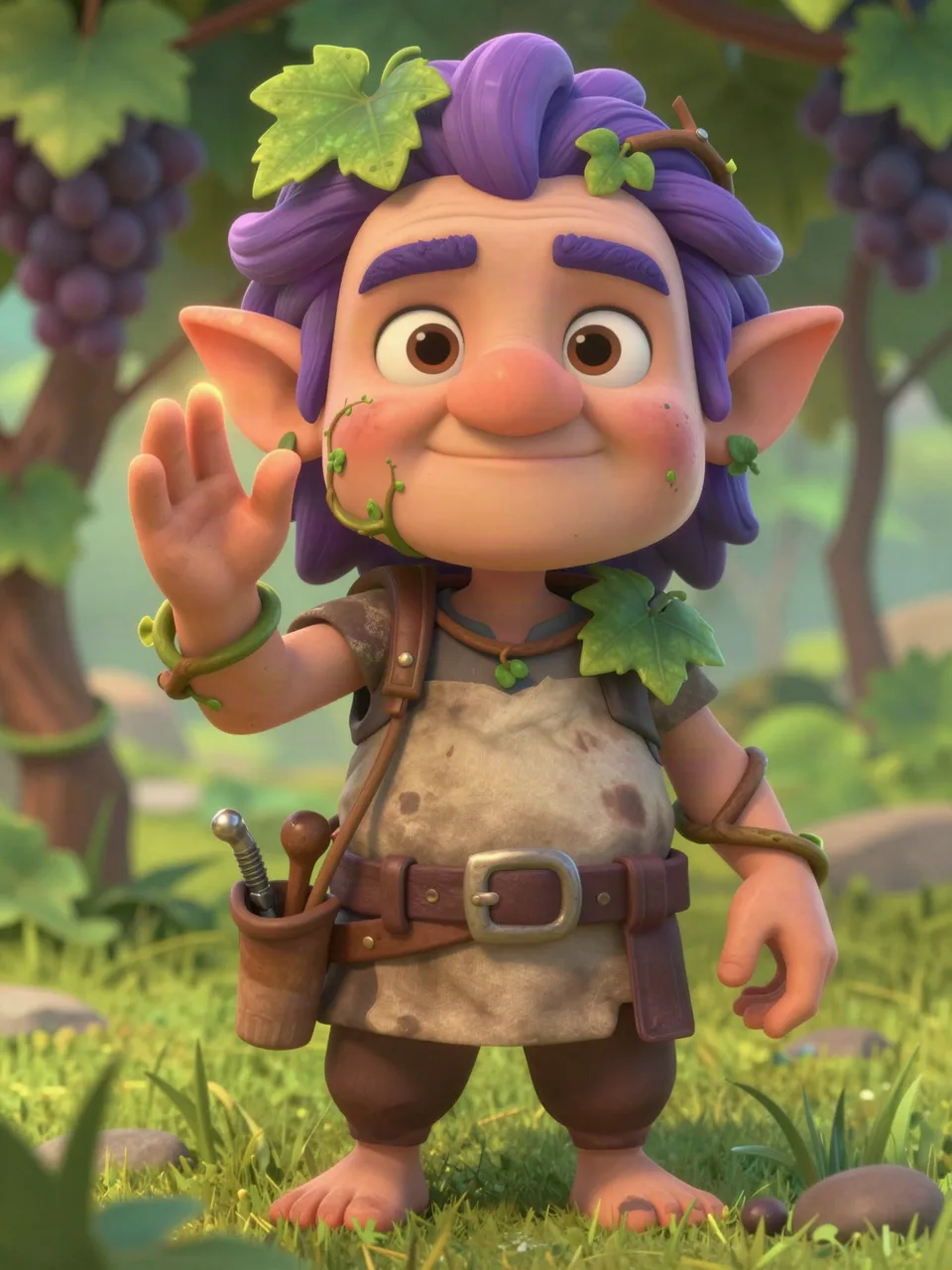 GRAPE VINEHEART Portrait