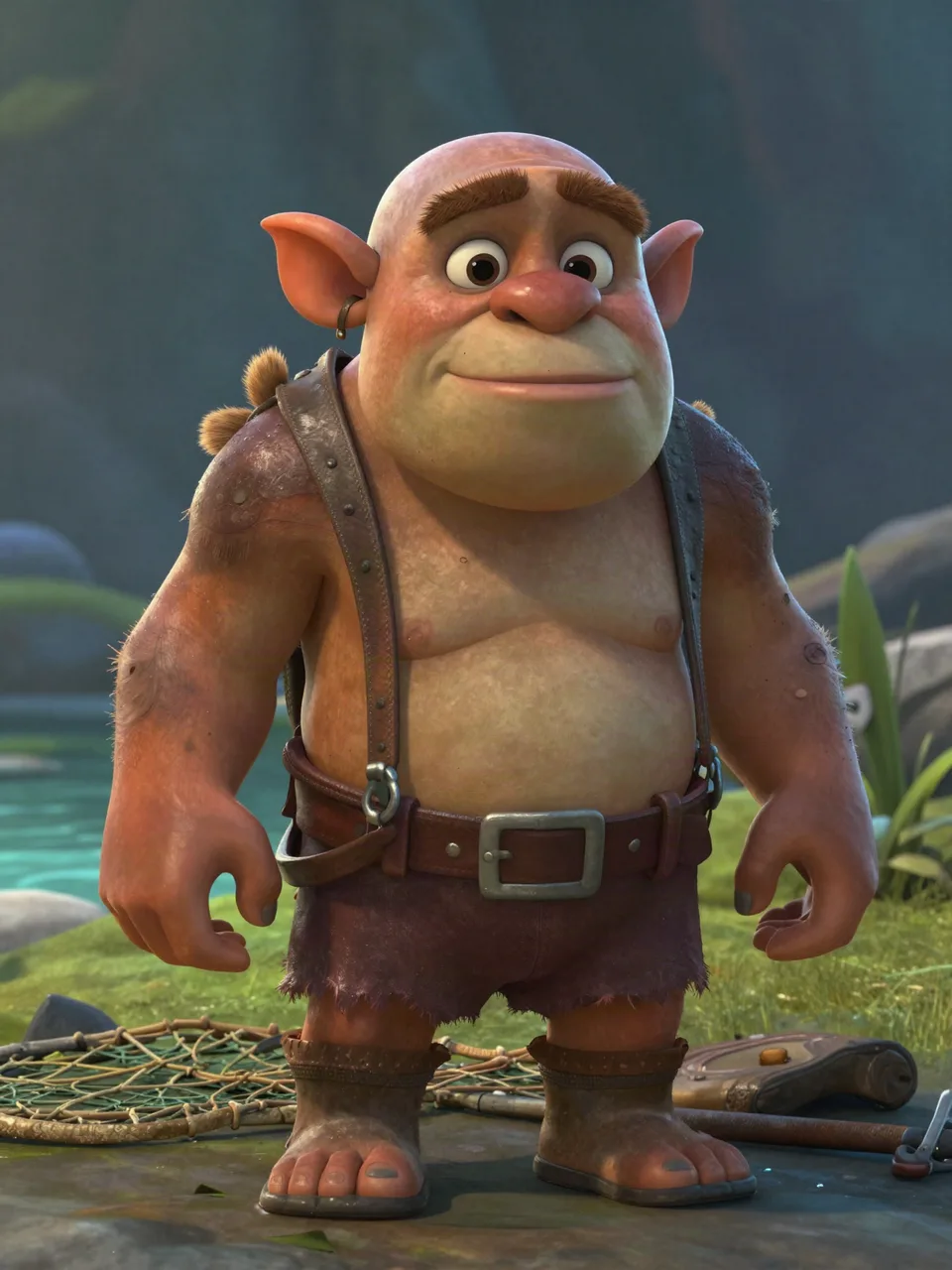 GRUKKAR THE FISHER Portrait