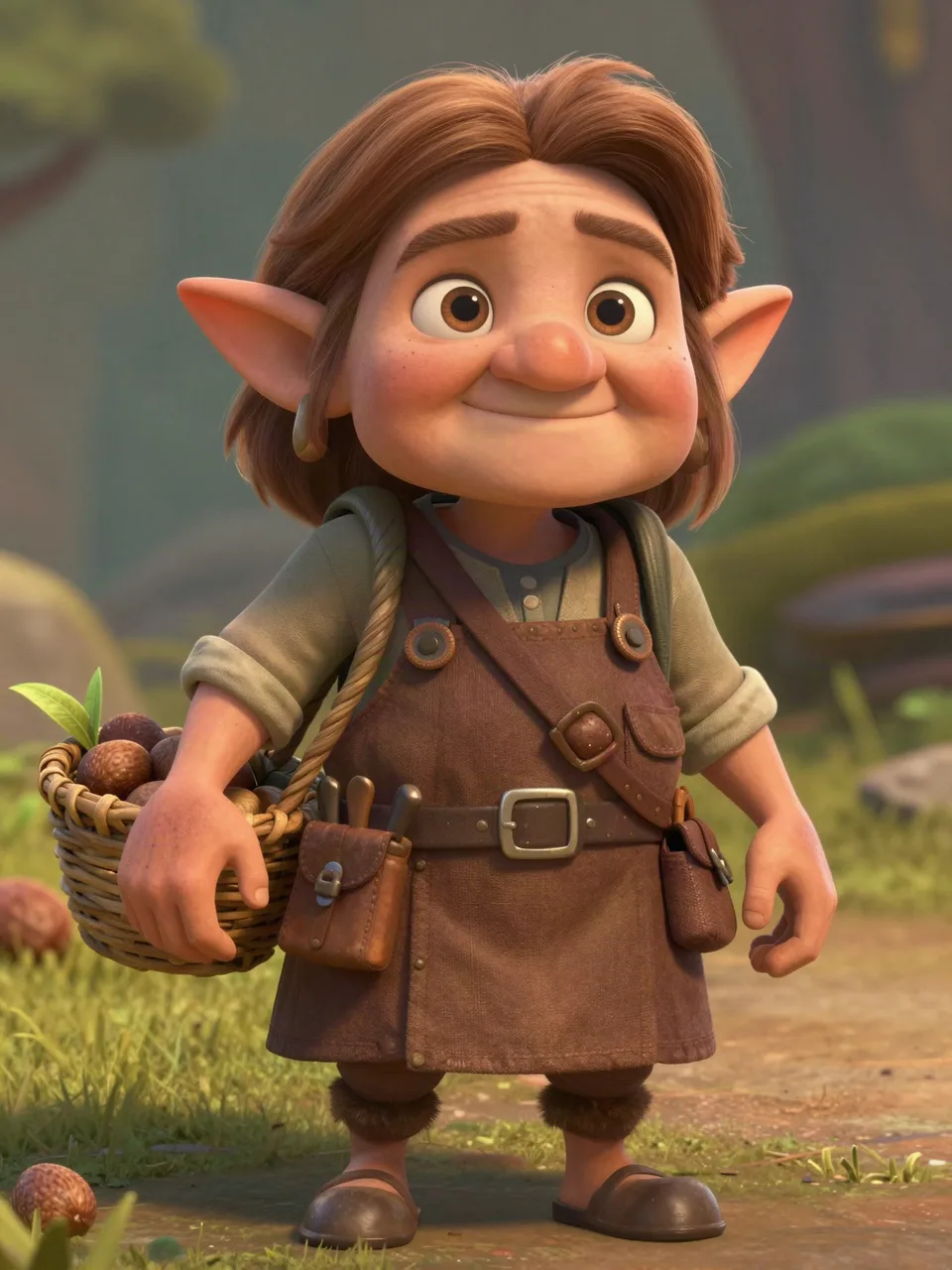 HAZEL NUTGATHERER Portrait
