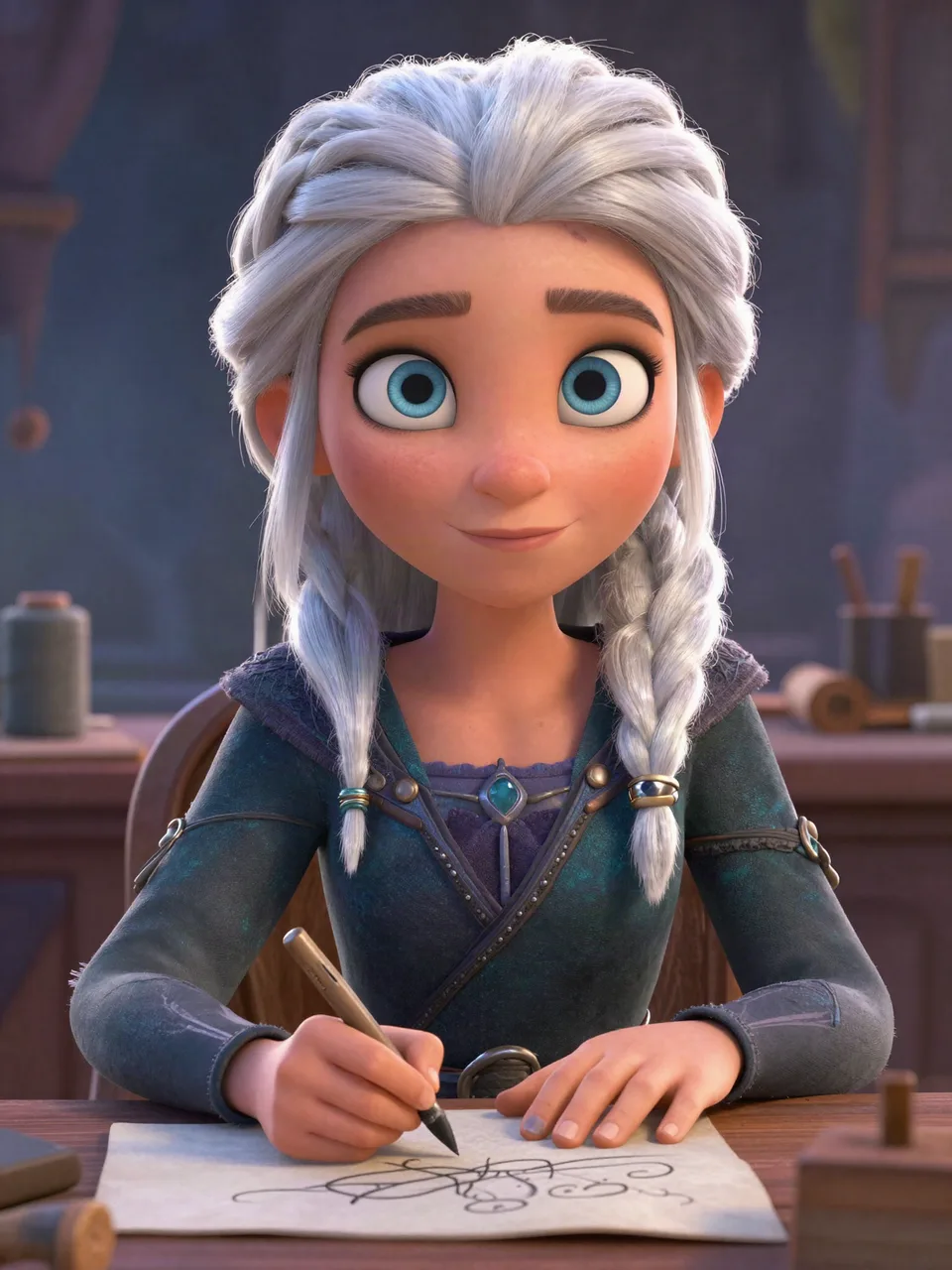 HELGA FROST-WEAVER Portrait