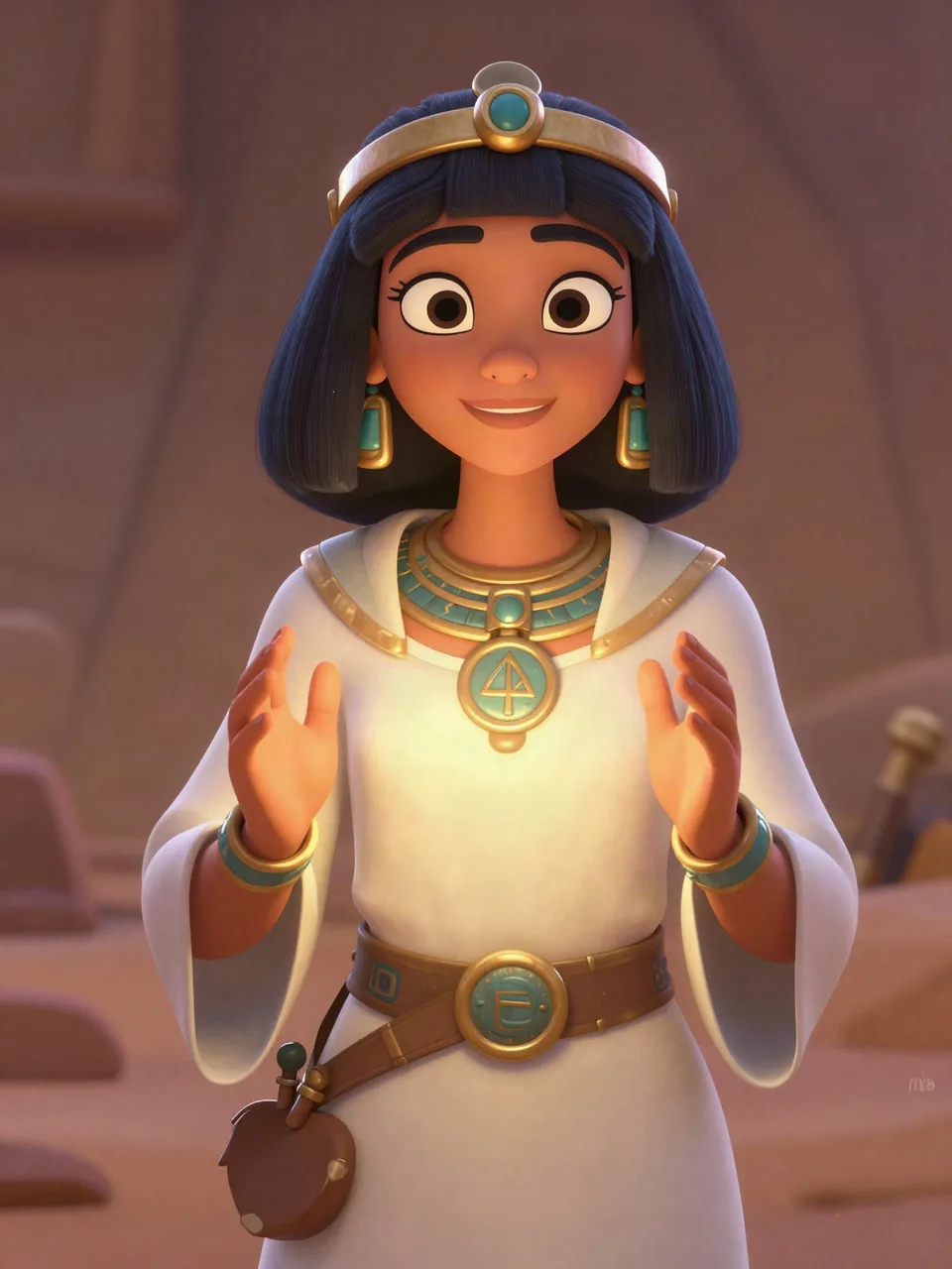 HENUTTAWY SAND-HEALER Portrait